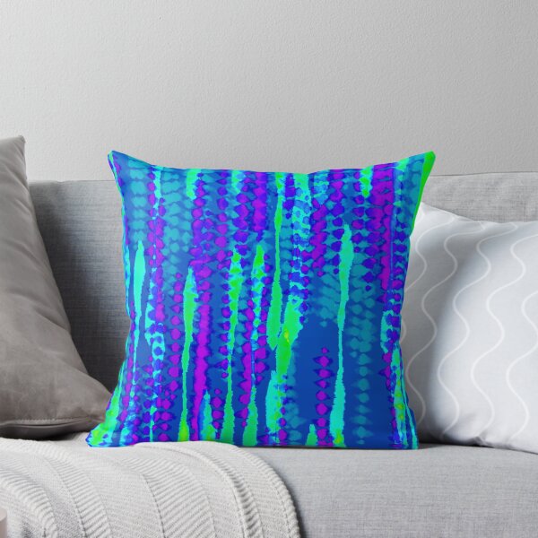 Item preview, Tye die blue green lines designed and sold by Wolka.