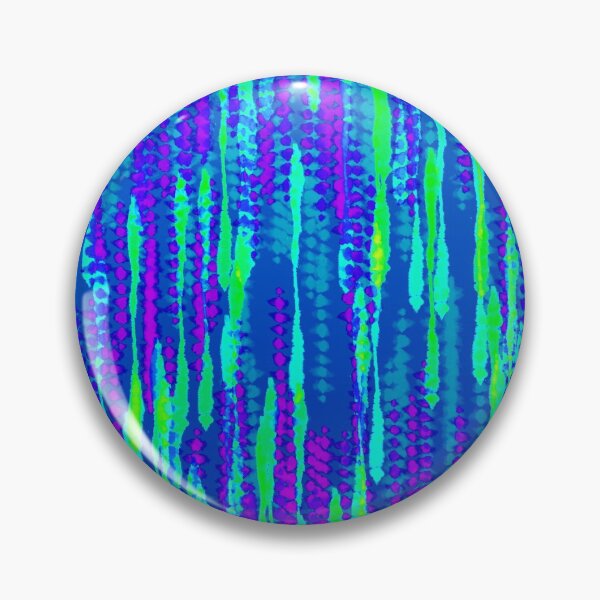 Item preview, Tye die blue green lines designed and sold by Wolka.