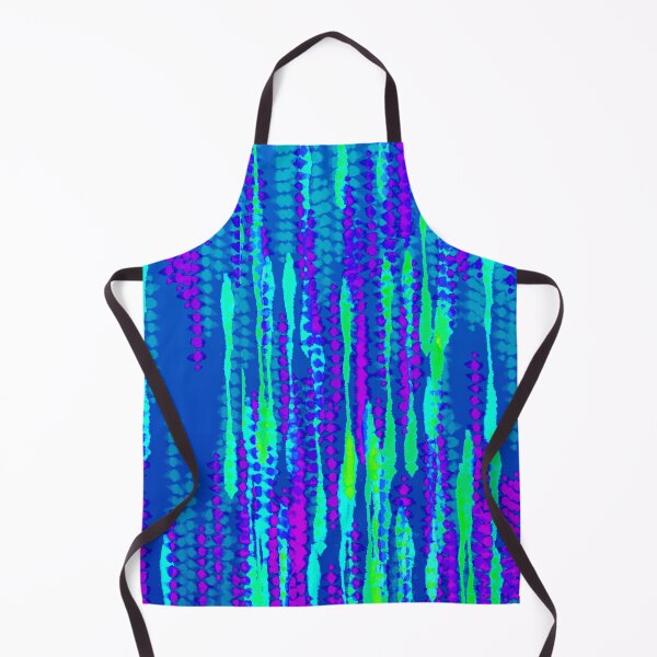 Item preview, Tye die blue green lines designed and sold by Wolka.