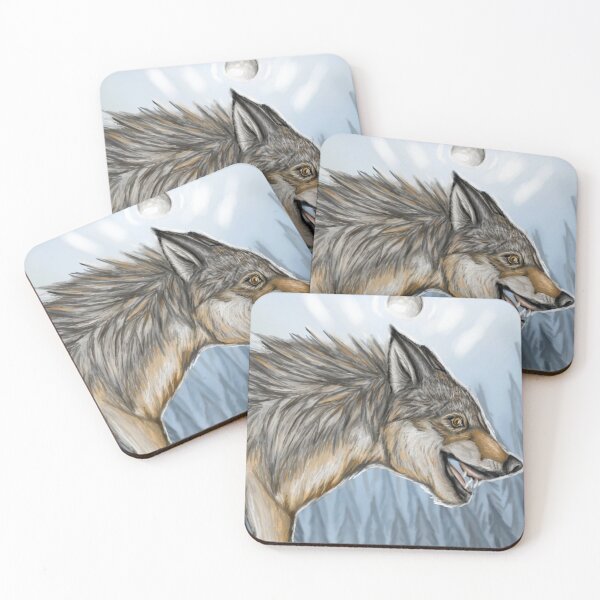 Item preview, Wolf Moon designed and sold by iceWolfArts.