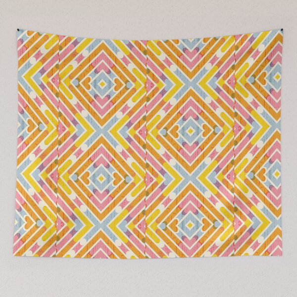 Item preview, Cross Print Repeat Lines Pattern designed and sold by DigitalNobleman.