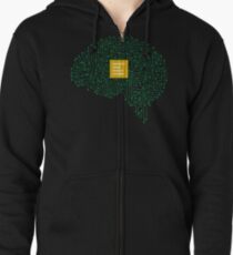 protect your human nature Zipped Hoodie