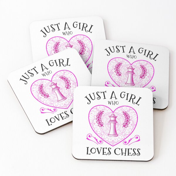 Item preview, Just A Girl Who Loves Chess designed and sold by Scottees.