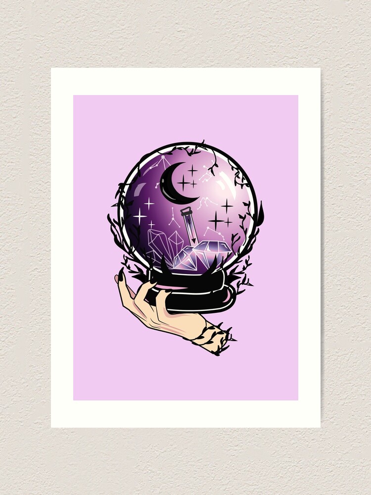 Crystal ball | Art Print