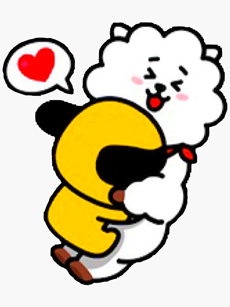 "Chimmy and RJ" Sticker for Sale by 0serendipity Redbubble