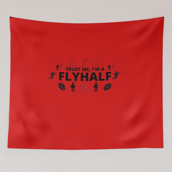 Item preview, Trust me, I'm a Flyhalf designed and sold by TheRugbierStore.