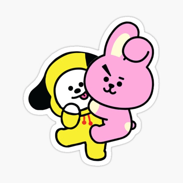 Chimmy and Cooky Sticker
