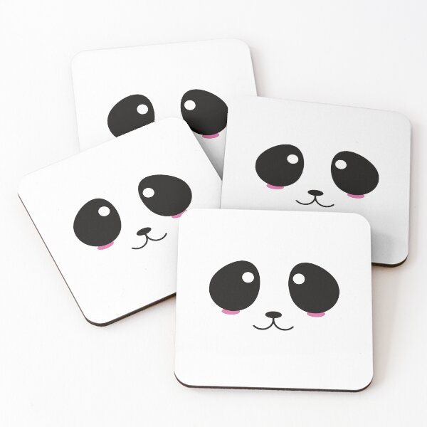Item preview, cute kawaii panda face designed and sold by Babmk.