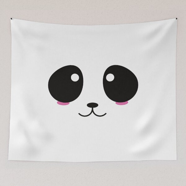 Item preview, cute kawaii panda face designed and sold by Babmk.
