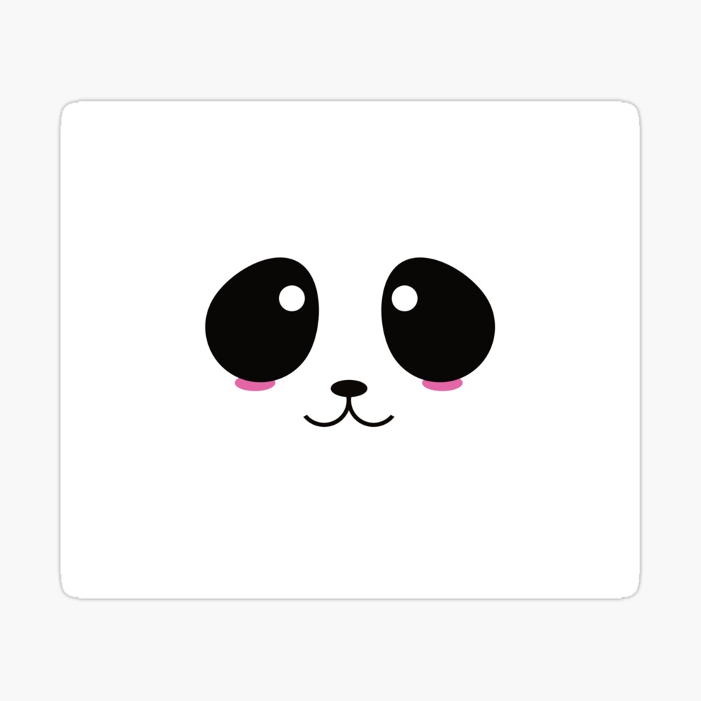 White Panda Face . Vector & Photo (Free Trial) | Bigstock