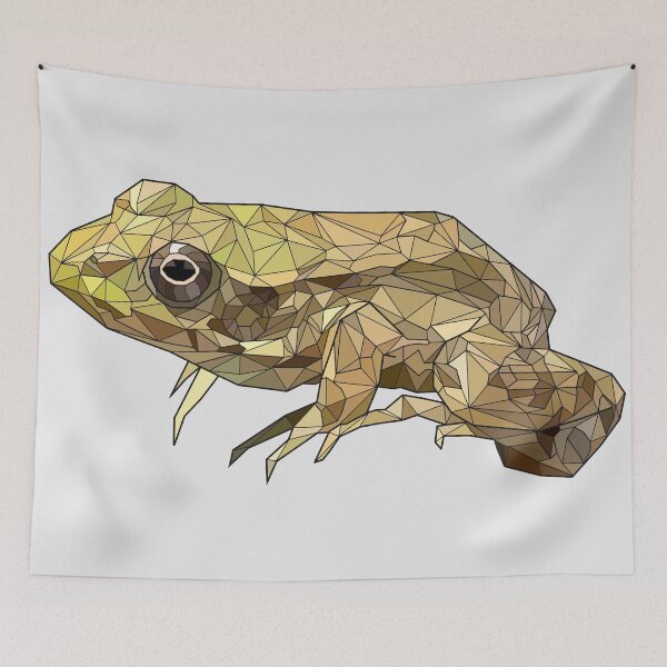 Item preview, Geometric Frog designed and sold by sporadicdoodlin.