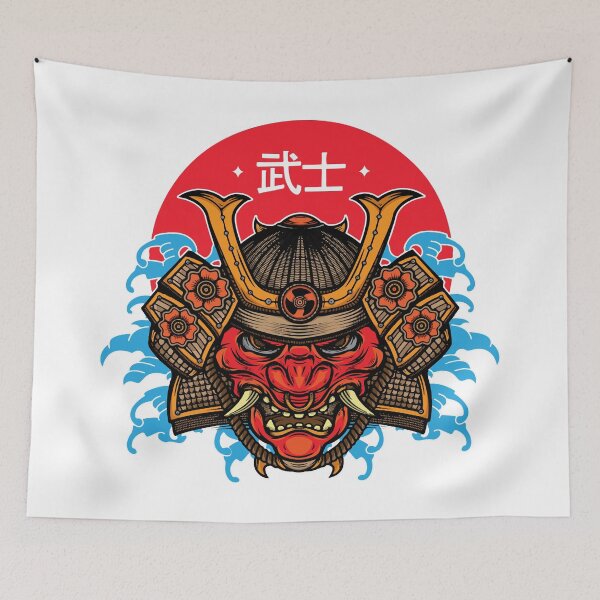 Item preview, Samurai Hannya Mask designed and sold by mouad naouiri.