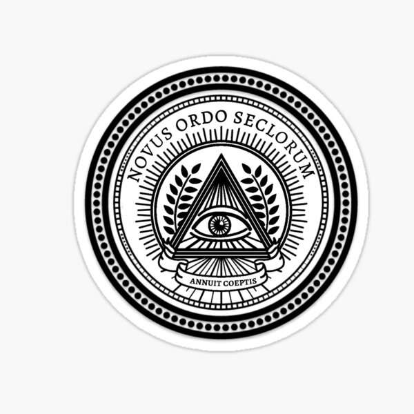 Item preview, Illuminati New World Order Eye Triangle designed and sold by Bebichic.