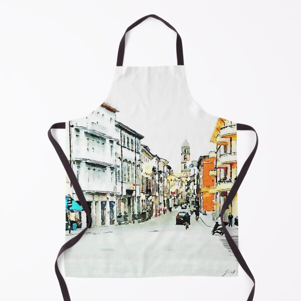 Item preview, Faenza street with buildings designed and sold by Giuseppe Cocco.