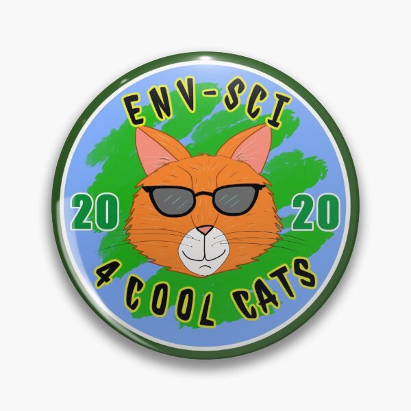 Item preview, Ciencias ambientales 4 gatos geniales designed and sold by ROFLrice-ART.