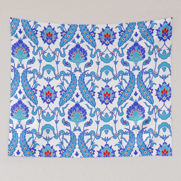 Item preview, Seamless Floral Bleu designed and sold by SECRET STORE.