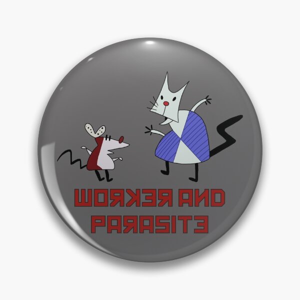 Item preview, The Simpsons Worker and Parasite  designed and sold by thebcarts.