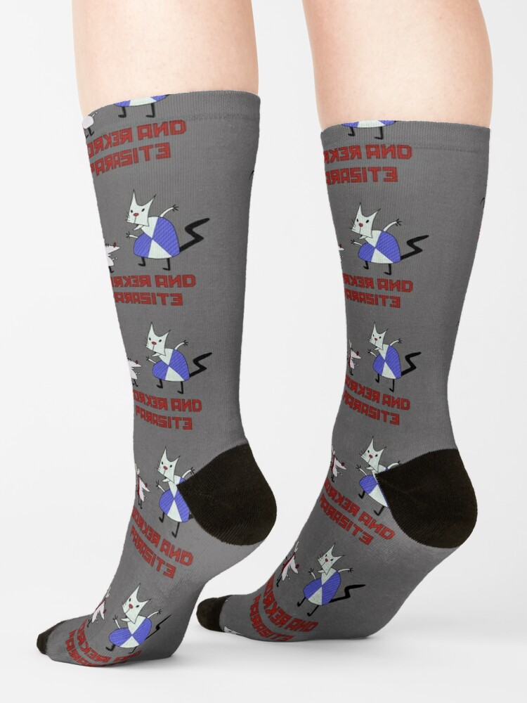 Disover The Simpsons Worker and Parasite  | Socks