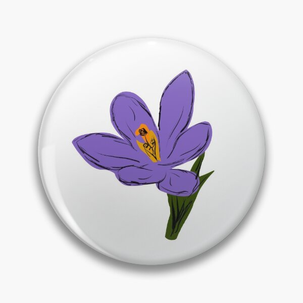 Item preview, BTS V Snow Flower Crocus Purple  designed and sold by orioriori89.
