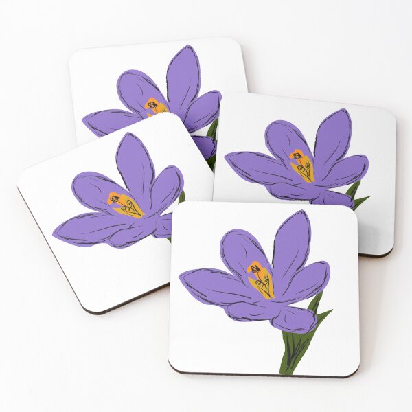 Item preview, BTS V Snow Flower Crocus Purple  designed and sold by orioriori89.