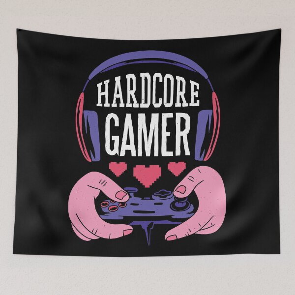 Item preview, HARDCORE GAMER designed and sold by arrowroses.