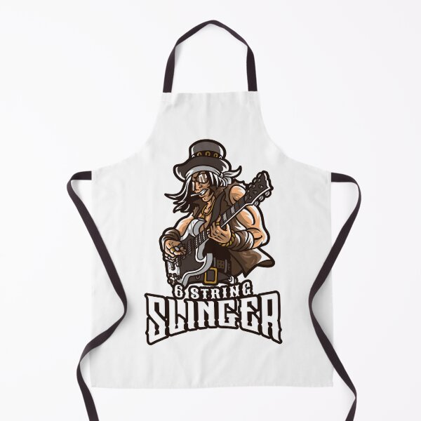 Item preview, 6 String Slinger Guitar Legend designed and sold by 12BarTees.