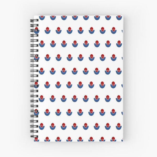 Item preview, Red Circle, Half Blue Circle Design designed and sold by ThisNThatImages.
