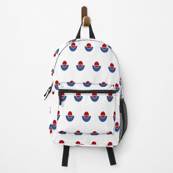 Item preview, Red Circle, Half Blue Circle Design designed and sold by ThisNThatImages.