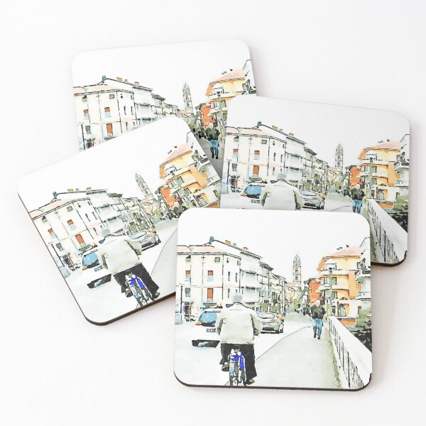 Item preview, Man cycling on the bridge designed and sold by Giuseppe Cocco.