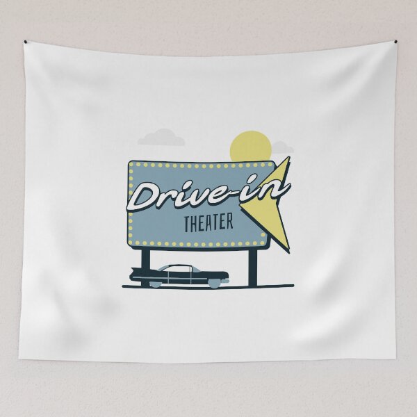 Item preview, Drive-in Theater designed and sold by unikologo.
