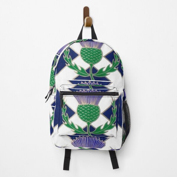 Item preview, Flag of Scotland and Thistle  designed and sold by RBEnt.