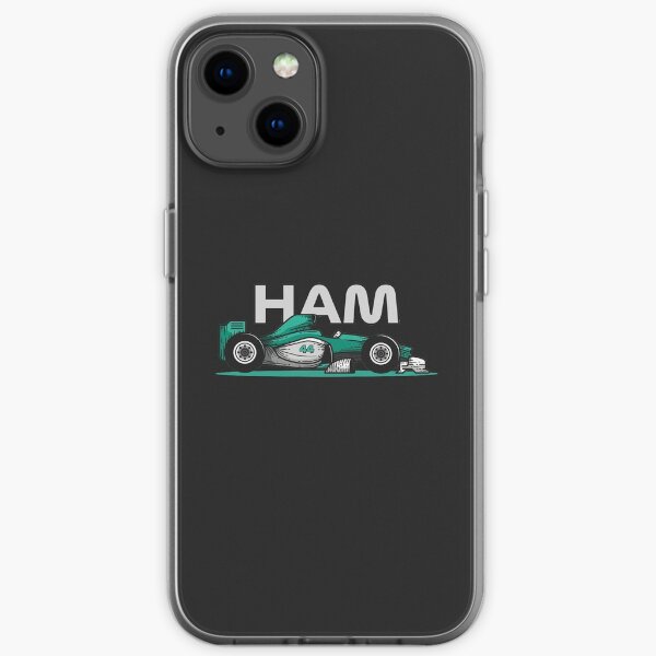 Lewis Hamilton 44 Formula1 Billion Dollar Man 2021 Mercedes F1 Course de voitures Coque souple iPhone