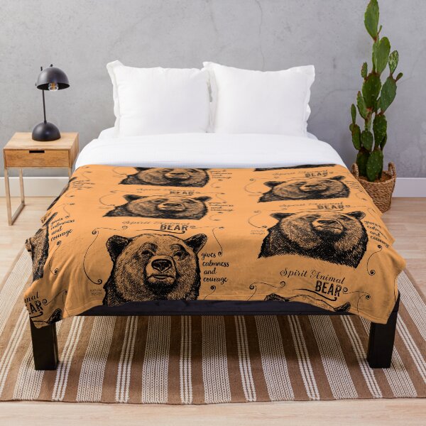 Artikelvorschau, Krafttier - Spirit animal - Bear - Bär entworfen und verkauft von mnutzDesign.