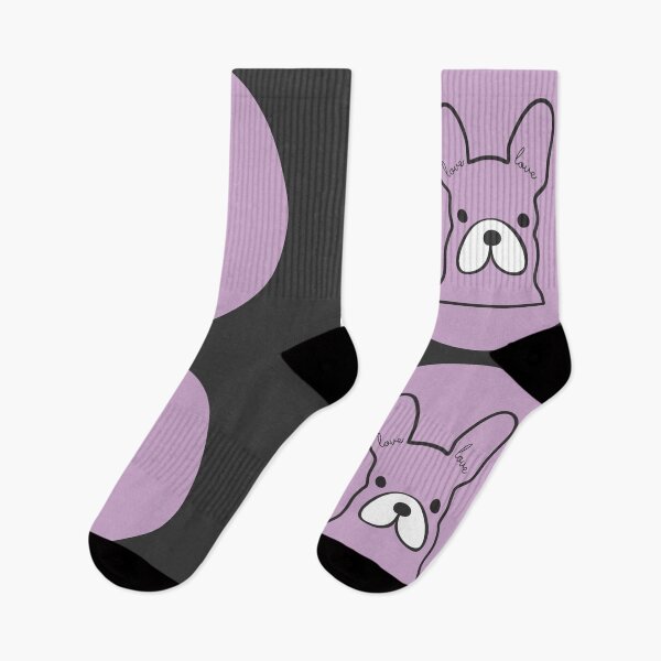 Item preview, French Bulldog with Love - Purple/ Blue Violet designed and sold by holasisista.