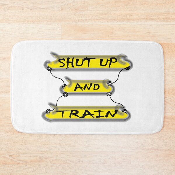 Item preview, SHUT UP AND TRAIN T-SHIRT designed and sold by delpro.