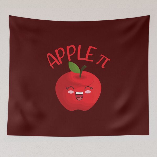 Item preview, apple π Kawaii apple designed and sold by KawaiiPark.
