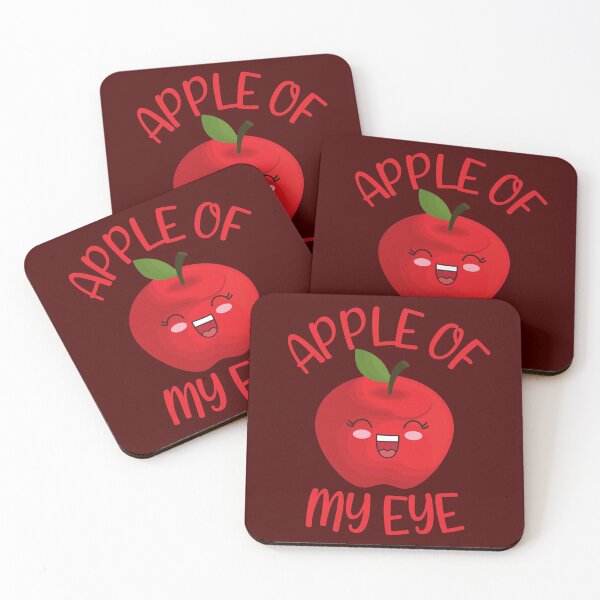 Item preview, apple of my eye Kawaii apple designed and sold by KawaiiPark.