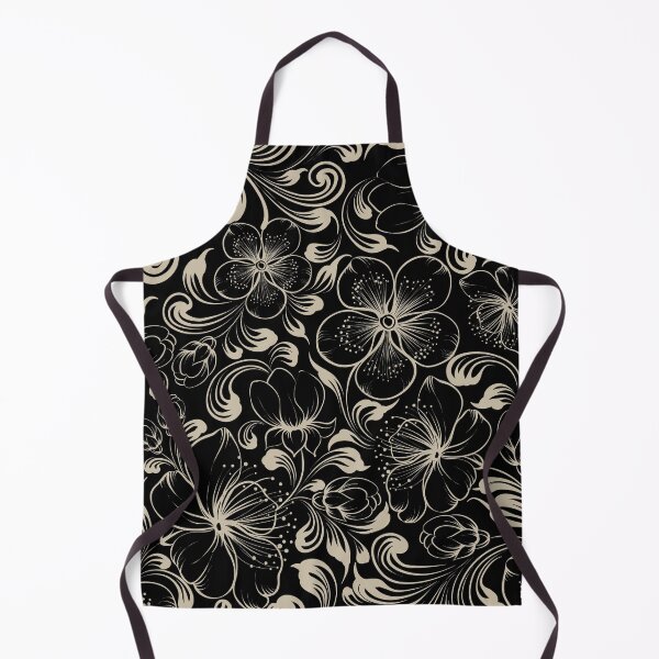 Item preview, Classic Seamless Black Floral designed and sold by SECRET STORE.