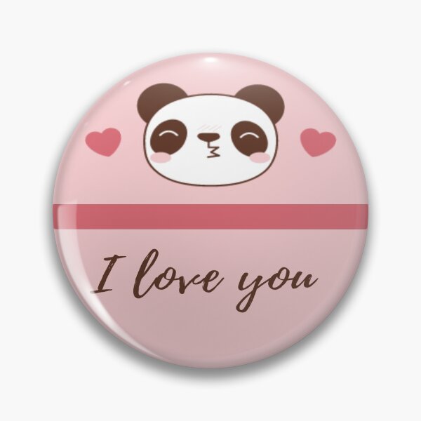 Item preview, Te amo panda designed and sold by Ninaines85.