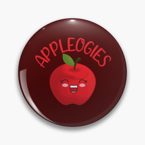 Item preview, appleogies π Kawaii apple designed and sold by KawaiiPark.