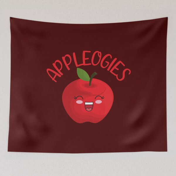 Item preview, appleogies π Kawaii apple designed and sold by KawaiiPark.