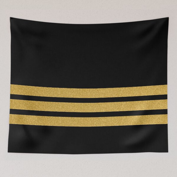 Item preview, Three Gold Stripes designed and sold by allthingsplanes.