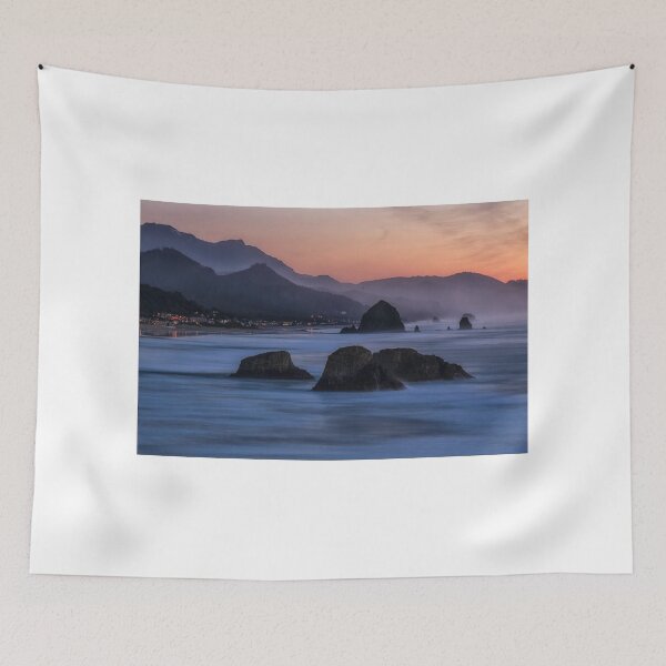 Item preview, View of Cannon Beach, Oregon and Haystack Rock designed and sold by kay135.