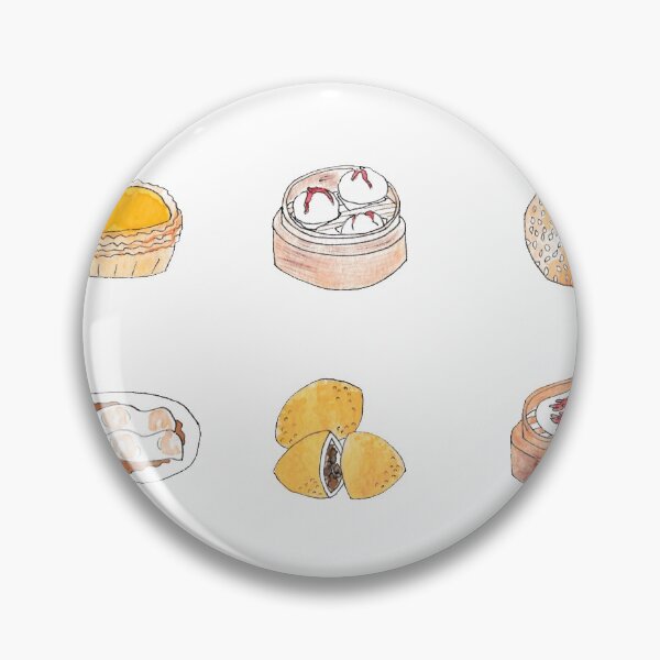 Item preview, Dim Sum Icon Collage designed and sold by buhloop.