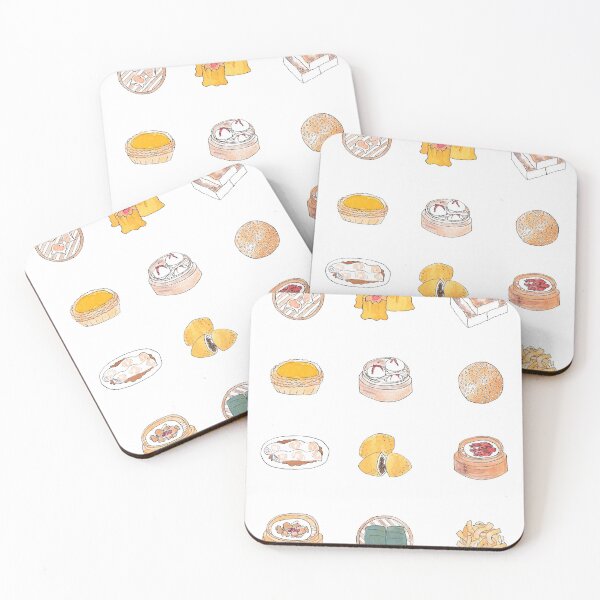Item preview, Dim Sum Icon Collage designed and sold by buhloop.