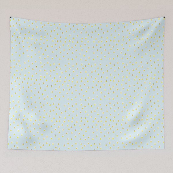 Item preview, Boiled Egg Emotions Blue Pattern designed and sold by manyeggy.
