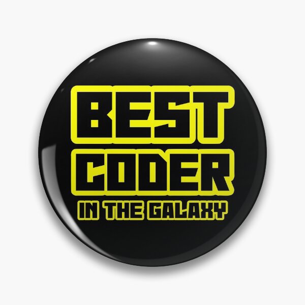 Item preview, Best Coder In The Galaxy Gift Design designed and sold by designsnmore.