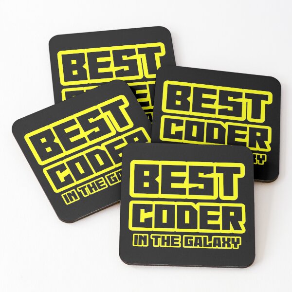 Item preview, Best Coder In The Galaxy Gift Design designed and sold by designsnmore.