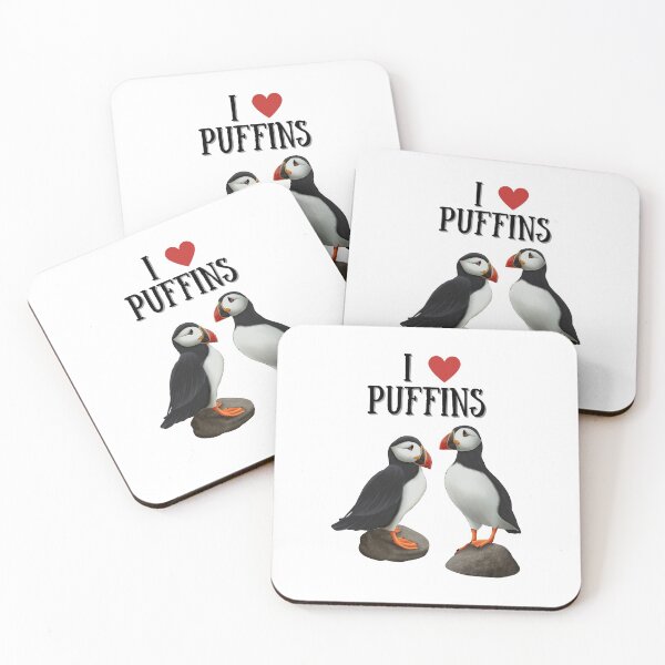 Item preview, I Love Puffins designed and sold by troyanthonyart.