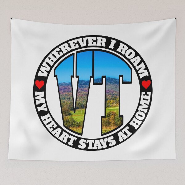 Item preview, Heart Stays Home - Vermont designed and sold by DonDota.